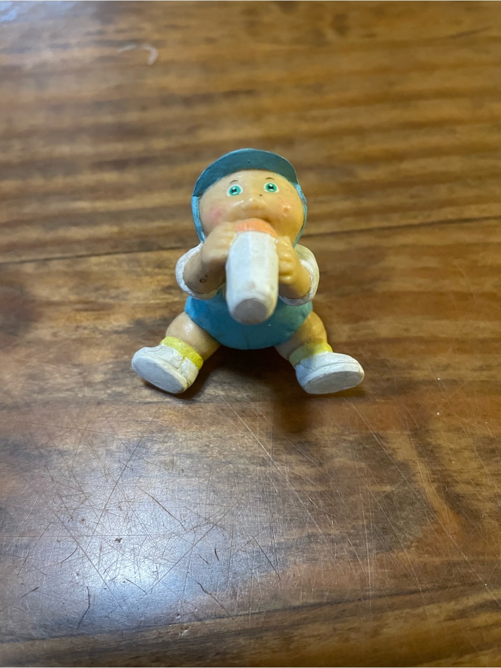 Vintage 1985 tiny Cabbage Patch baby Figurine - Kids Toy